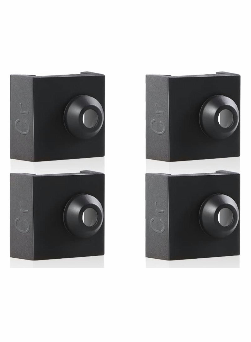 Captaintech 4Pieces 3D Printer Hotend Silicone Sock Heater Block Cover 4PCs Extruder for Ender 3 Pro 5 CR-10 10S S4 S5 Anet A8 - Image 1