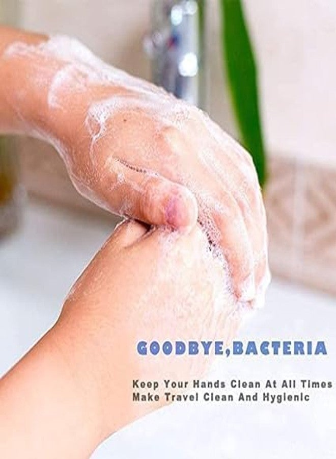 NVF Disposable Hand Washing Cleaning Paper Soap | Outdoor Travel Hiking Soap Paper Flakes | paper soap strips for handwashing when travelling | (PACK OF 4) - Image 3