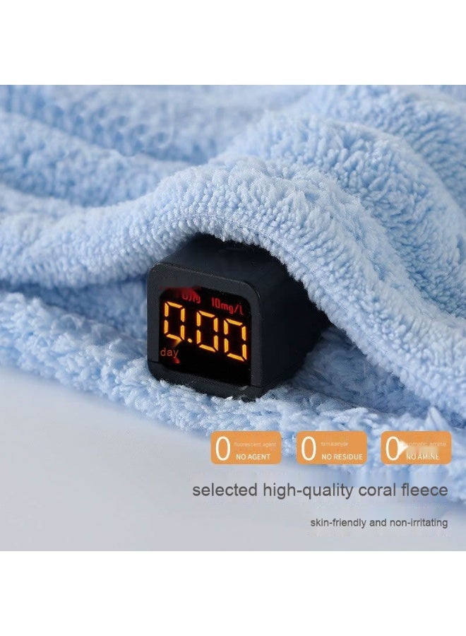 نيبمينينت Hair Towel Wrap Headscarf Microfiber Dry Bath Head Towel Quick Dryer Dry Hair Cap Pack Shower Cap Thickening Multicolor - Image 2