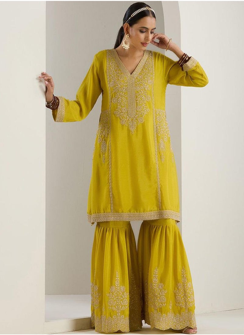 Women Mustard Polyester Chinon 3 pcs Kurta Set - pzsku/Z51452841B1942440F2FAZ/45/1741086814/e24e0b2b-4cb0-4048-8458-a246dd2fa07e