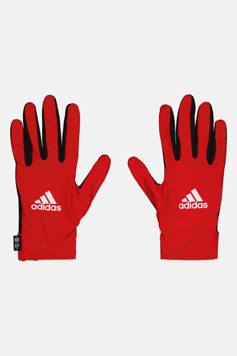 Adidas Men 1 Pair Brand Logo Basic Fit Training Gloves, Multicolor - Image 1