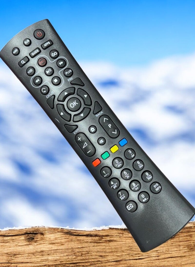 erorex Universal Smart TV Remote Control with App Shortcuts, VOD Access, and Ergonomic Design  - Image 3