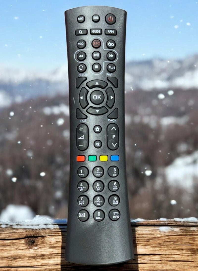 erorex Universal Smart TV Remote Control with App Shortcuts, VOD Access, and Ergonomic Design  - Image 4