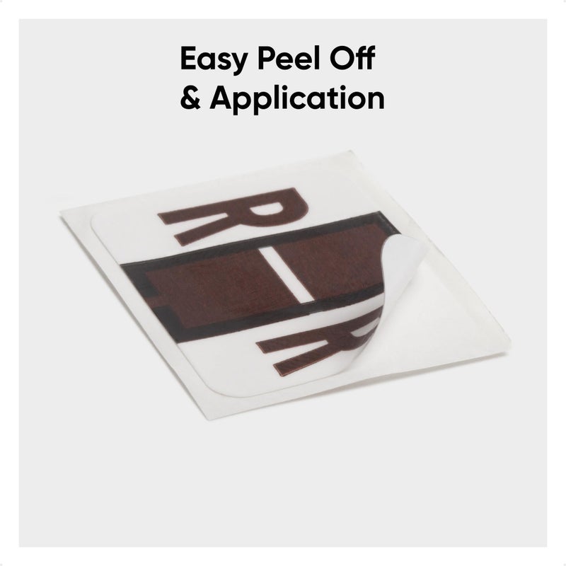 Smead BCCR Bar-Style Color-Coded Alphabetic Label, R, Label Roll, Brown, 500 Labels per Roll, (67088) - Image 4