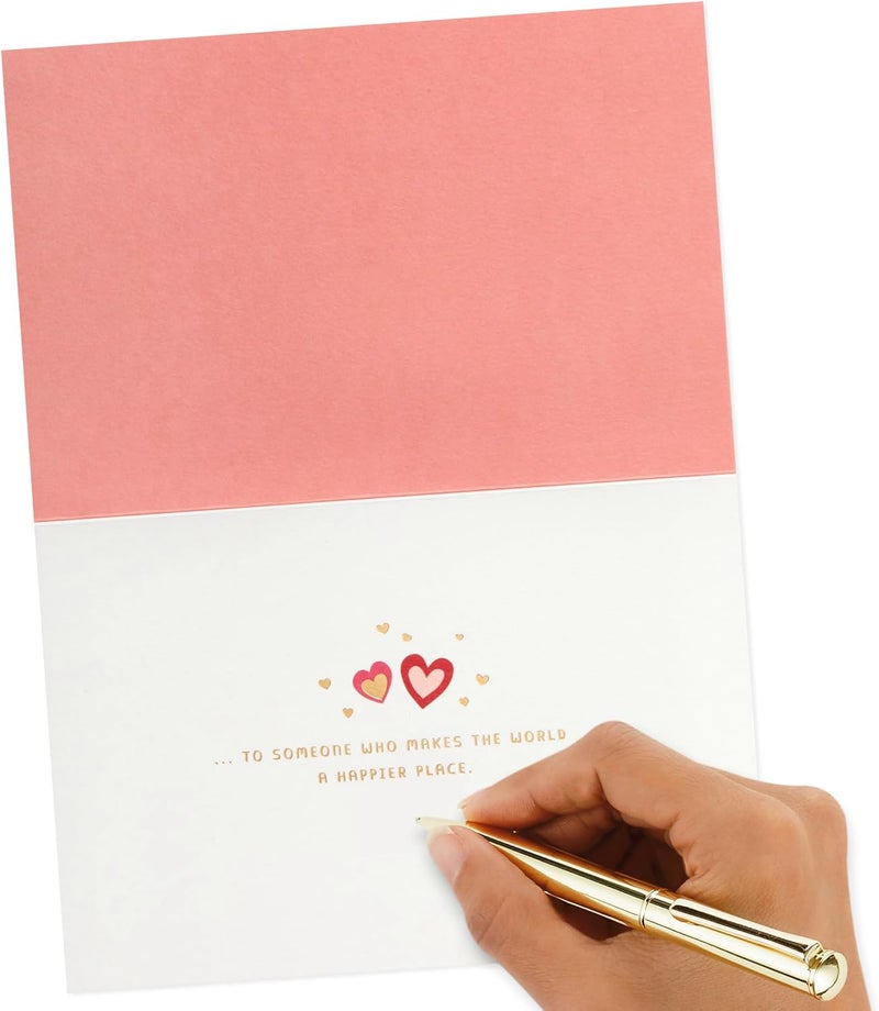 Hallmark Signature Peanuts Valentine's Day Card with Handmade Design - Image 5