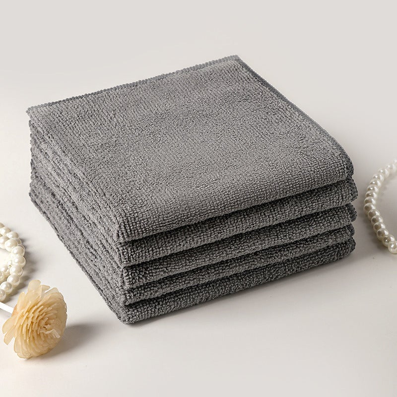 Generic Ultrafine Fiber Cleaning Cloths Kitchen Grey