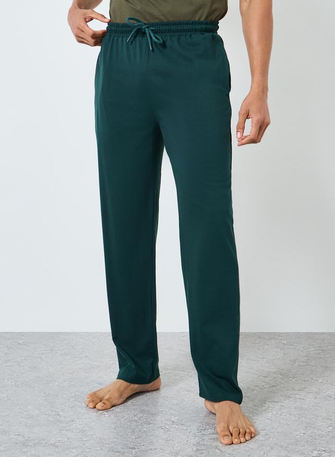 Styli Men Graphic Print T-Shirt and Pyjama Set - Image 4