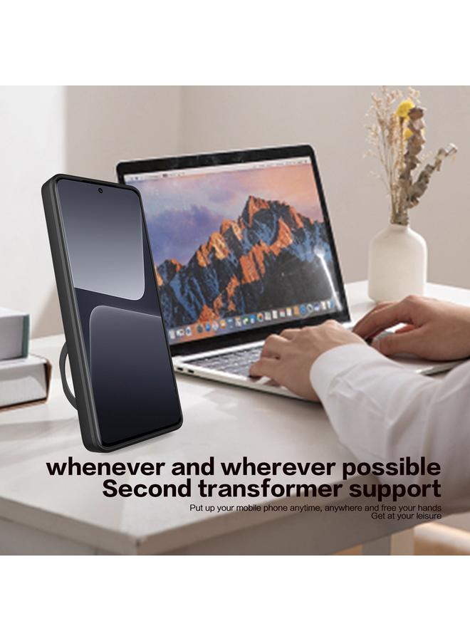 إيروريكس جراب لهاتف Tecno Camon 20 4G / 20 Pro 4G CD Texture Sliding Camshield حامل مغناطيسي جراب هاتف - Image 5