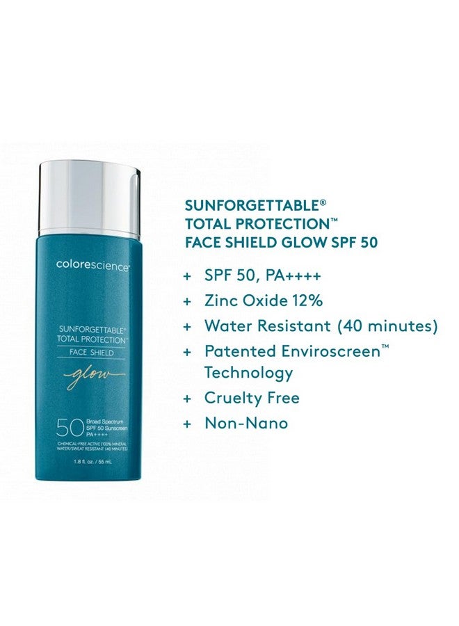 Colorescience Sunforgettable Total Protection Face Shield Glow Spf 50, Glow, 1.8 Fl Oz - Image 3