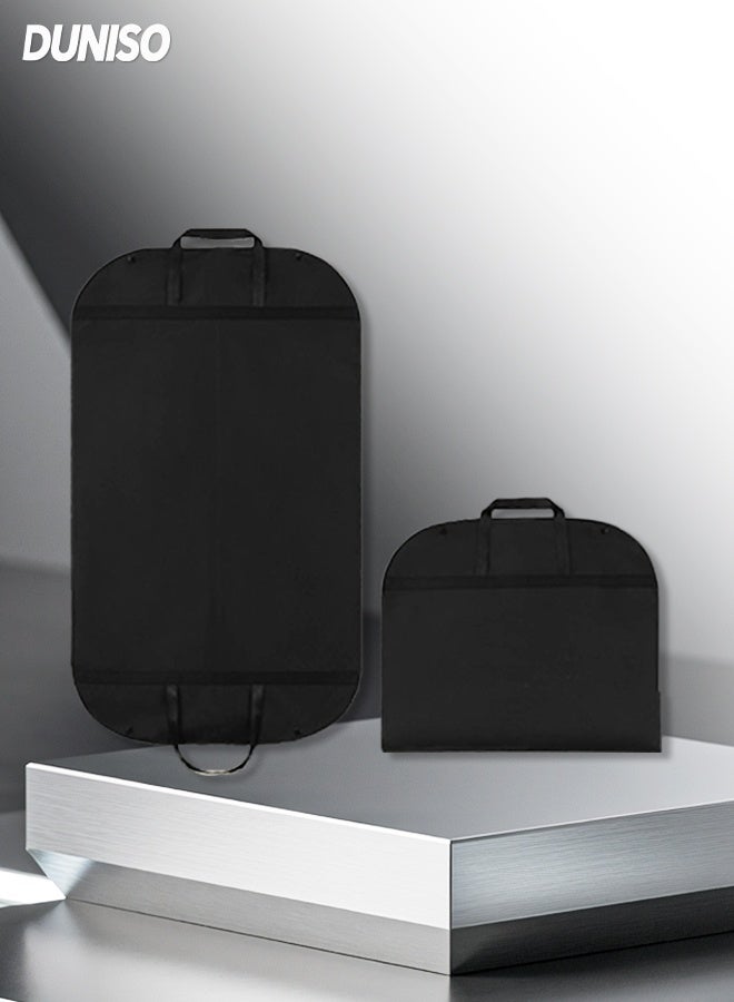DUNISO Suit Bag，Garment Bags for Hanging Clothes，Foldable Clothing Travel Bag with Handles and Button，Waterproof，Dustproof，Suitable for Clothing Coat Jacket Shirt，60*120 - Image 1