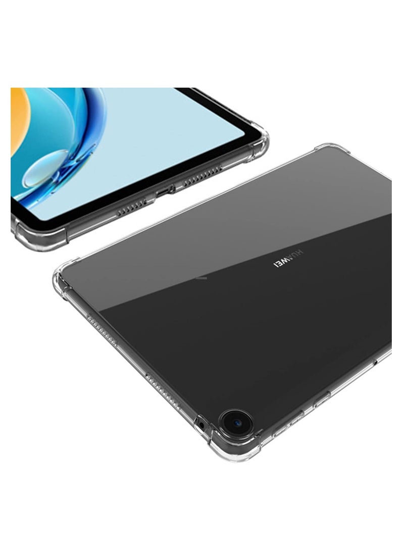 compatible for Huawei MatePad SE Case 10.4 inch 2022 Released 4 Corners Shock-proof Transparent Clear Shockproof TPU Protective Case Cover