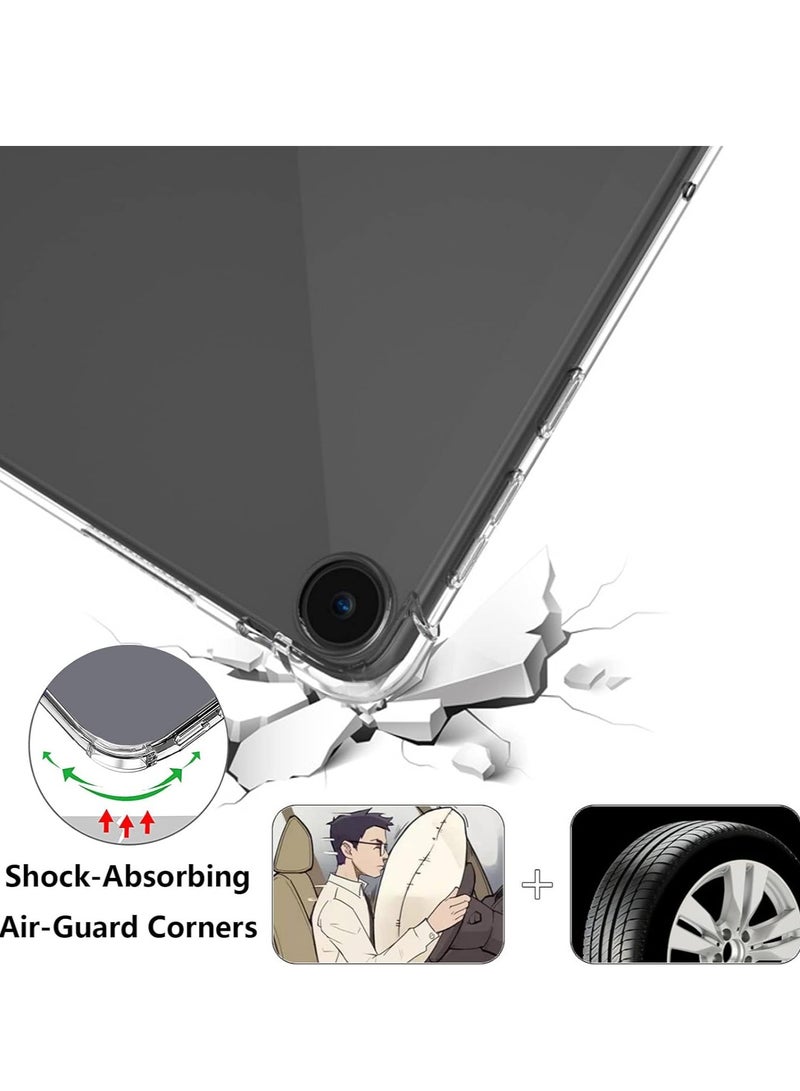 compatible for Huawei MatePad SE Case 10.4 inch 2022 Released 4 Corners Shock-proof Transparent Clear Shockproof TPU Protective Case Cover