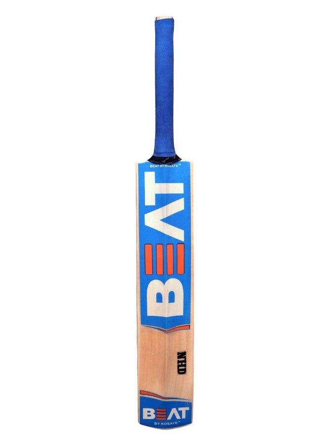 NHD Beat Kashmir Willow Cricket Bat for Tennis Ball (Full), Tan - Image 3