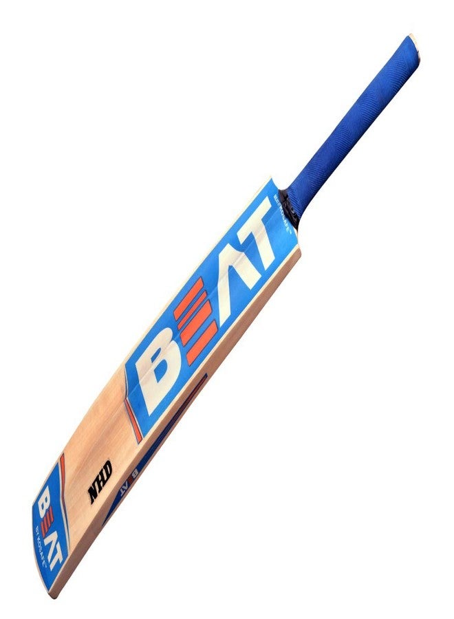 NHD Beat Kashmir Willow Cricket Bat for Tennis Ball (Full), Tan - Image 5