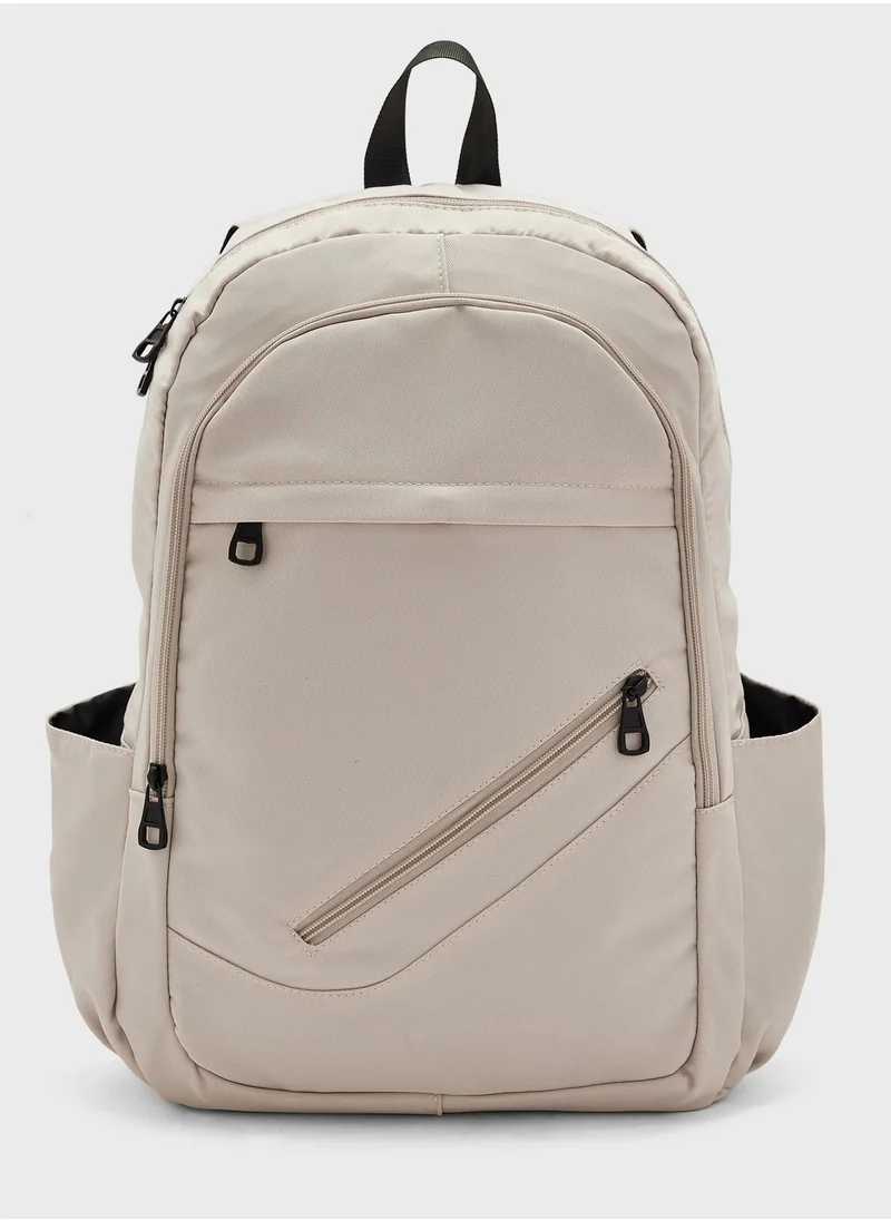 Seventy Five Casual Backpack With Multiple Compartment