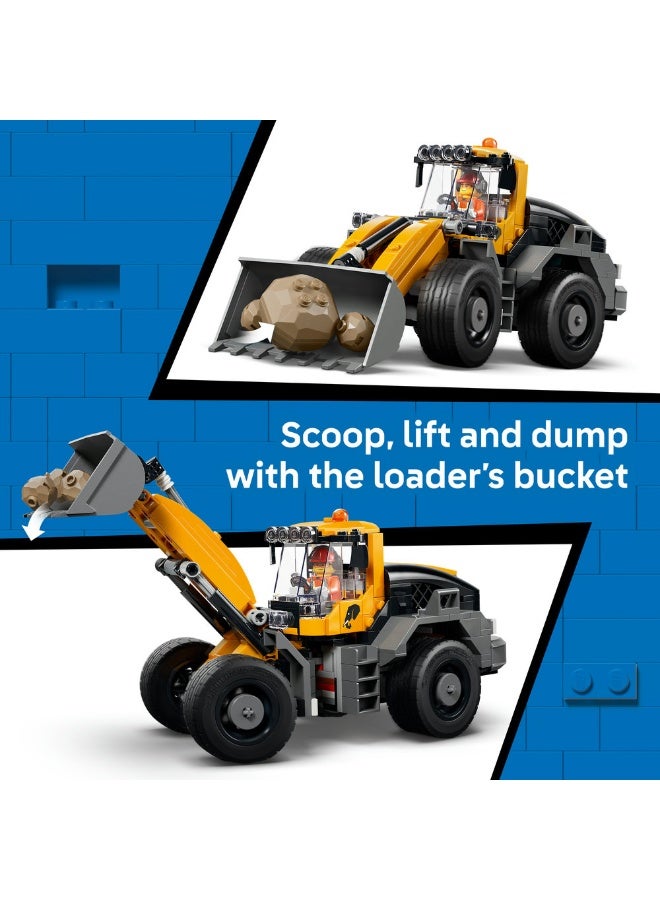 LEGO City Dump Truck & Front End Loader Building Toy 60494 (Age 8+, 1132 Pieces) - Image 3