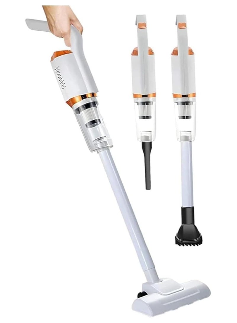 JAJEEK 3-in-1 Cordless Vacuum Cleaner, Rechargeable & Powerful Dust Filter, Long 35Mins Runtime, Lightweight & Ultra-Quiet Stick Vacuum, Best Cordless Handheld Pet Vacuum for Home, Office, Car, - Image 1