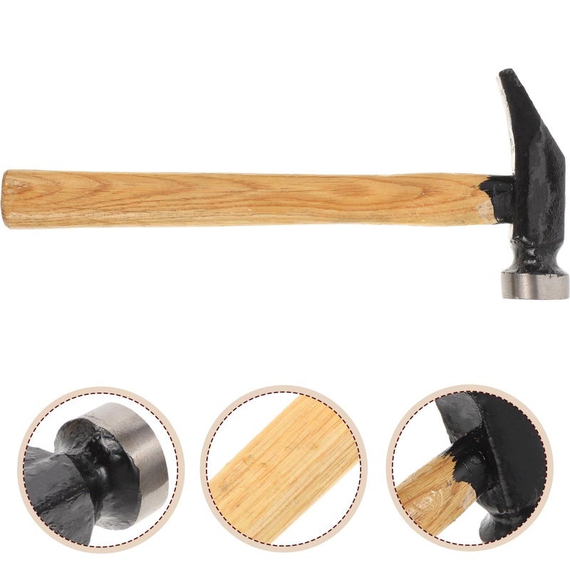 Wood Handle Small Tack Hammer For Shoe Repair And DIY Leather Craft Tool - Image 4