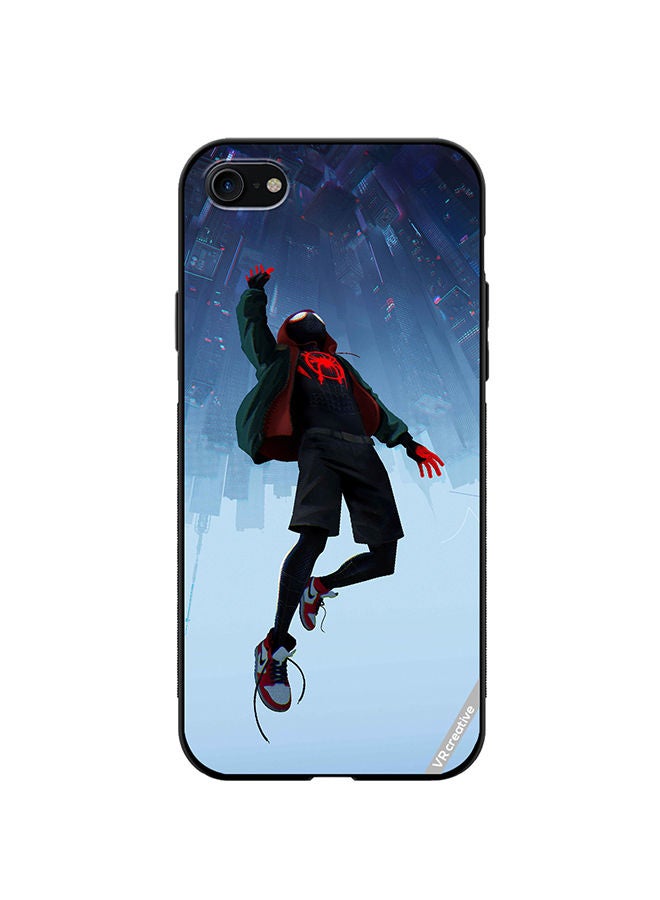 VR CREATIVE Protective Case Cover For Apple iPhone SE (2022) Spiderman Design Multicolour - Image 1