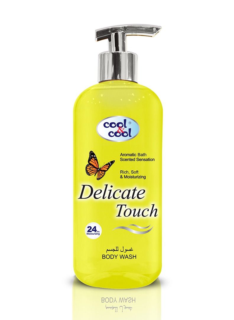 Cool & Cool Body Wash Delicate Touch 500ml - Image 1