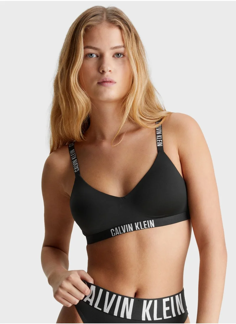 CALVIN KLEIN Lightly Lined Log Bralette