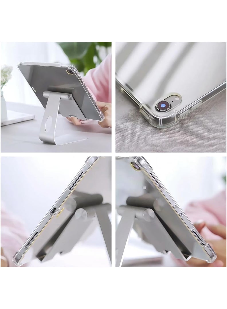 Theodor Clear Case For Apple iPad (A16) 11th Gen 11 Inch 2025/10th Gen 10.9 Inch 2022, Shock-Absorption TPU Cover with Reinforced Corners, Soft Flexible & Crystal Clear Protective Bumper Case - Image 4