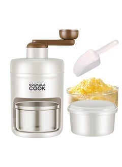 Kookala Cook Kookala Cook Shaved Ice MachineSnow Cone MachineSlushy Maker MachineManual Ice Crusher Machine for Home Portable Ice CrusherBPA Free Ice Shaver  - Image 1