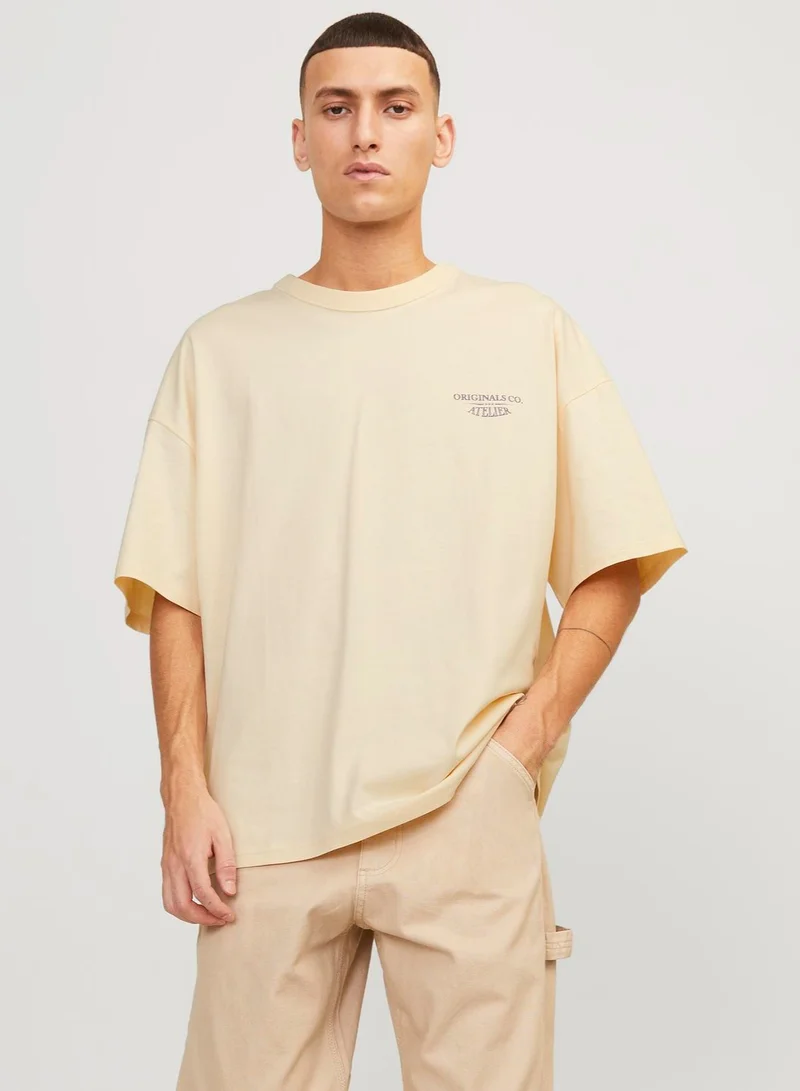 JACK & JONES Jorsantorini Graphic Short Sleeve T-Shirt