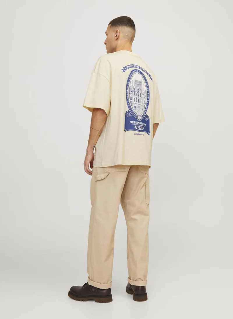 JACK & JONES Jorsantorini Graphic Short Sleeve T-Shirt