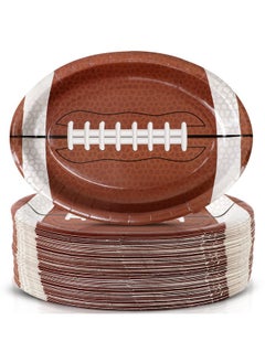 100Pcs Football Party Supplies Football Shaped Disposable Paper Dinner Plates Tableware For Sports Game Birthday Tailgate Party Decoration - pzsku/Z514692CA17975B1BD610Z/45/_/1734347082/62e22807-a0e6-40c4-af42-b5cc558bc3db