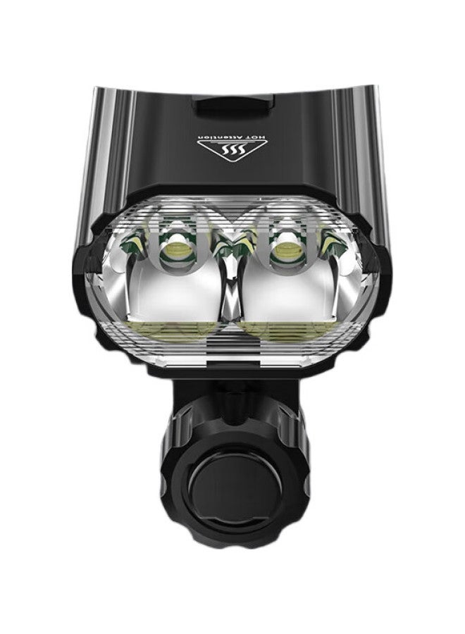 Shenyu Bicycle Headlight, Night Riding Light, 1800 Lumens Brightness, Dual Headlights, For Mountain Bikes And Road Bikes, High-Intensity Flashlight - Image 2