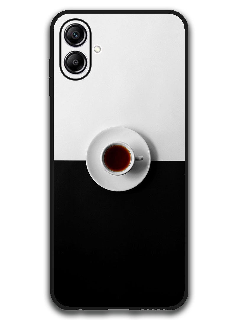 Theodor Protective Case Anti Scratch Shock Proof Bumper Cover For Samsung Galaxy A06 cup_black_white - Image 1