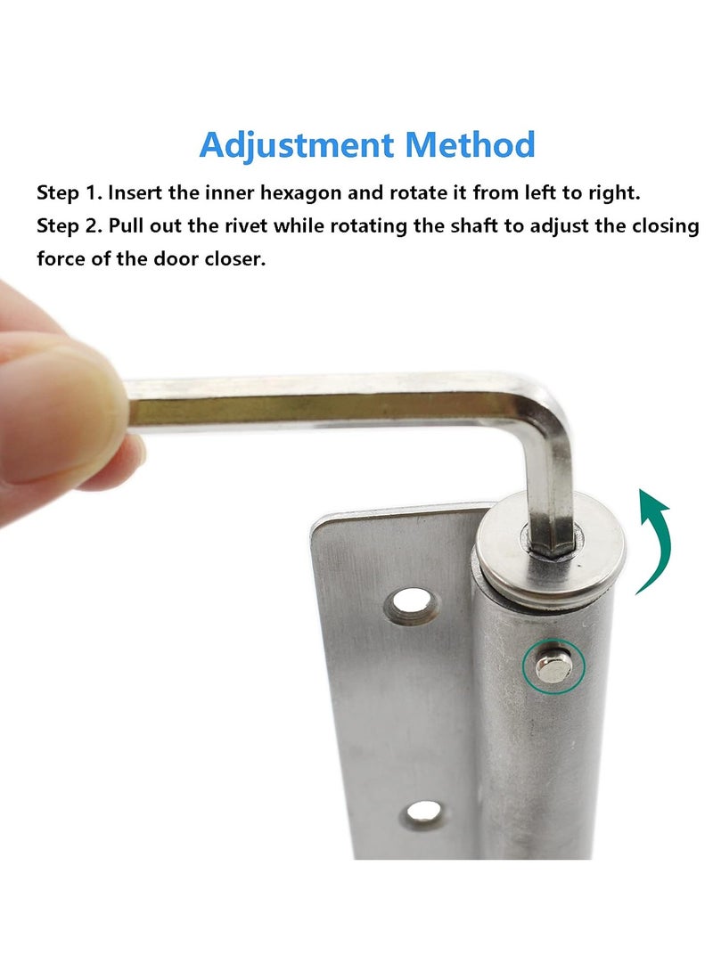 التلقائي الباب أوثق التلقائي قابل للتعديل الباب أوثق متعددة الوظائف الفضاء المفصلي الباب ، تنطبق على الأبواب والنوافذ الخشبية مجلس الوزراء - Image 5