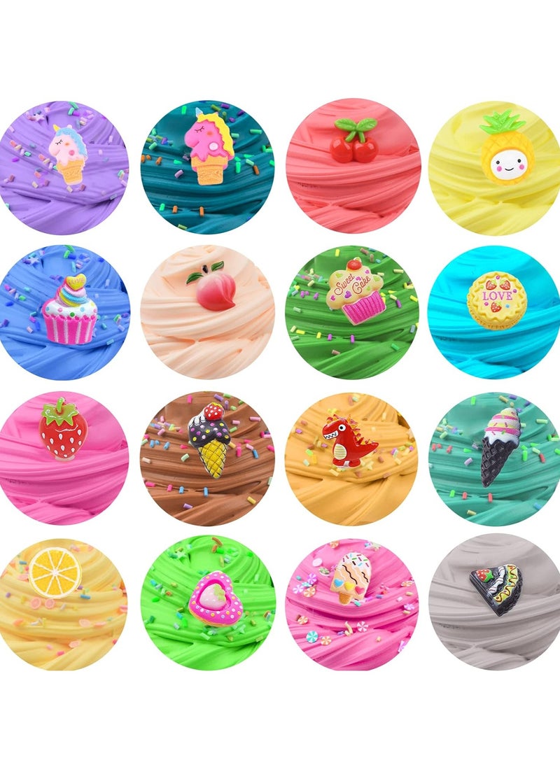 Generic 30 Pack Butter Slime Kits,Unicorn Slime Putty for Girls and Boys,Mini Scented Slime for Kids Party Favor Gift, Soft and Non-Sticky  - Image 3