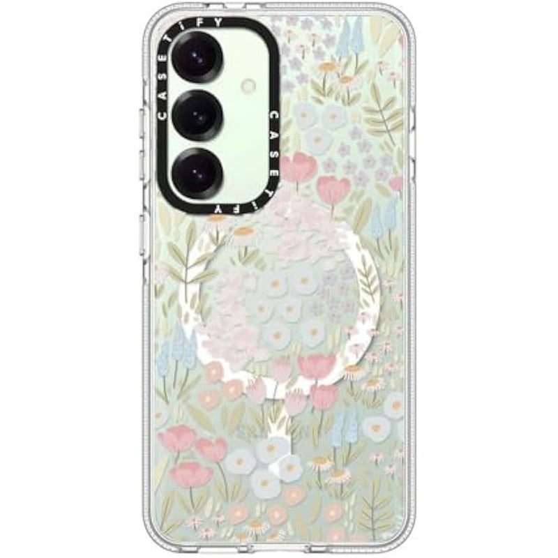 Casetify Magnetic Clear Galaxy S25 Case 【Compatible with Magsafe】 - Eleanor - Image 3