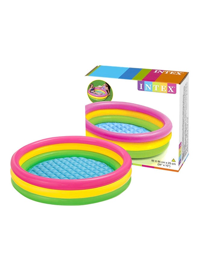INTEX Sunset Glow Inflatable Pool 34 x 10cm - Image 1