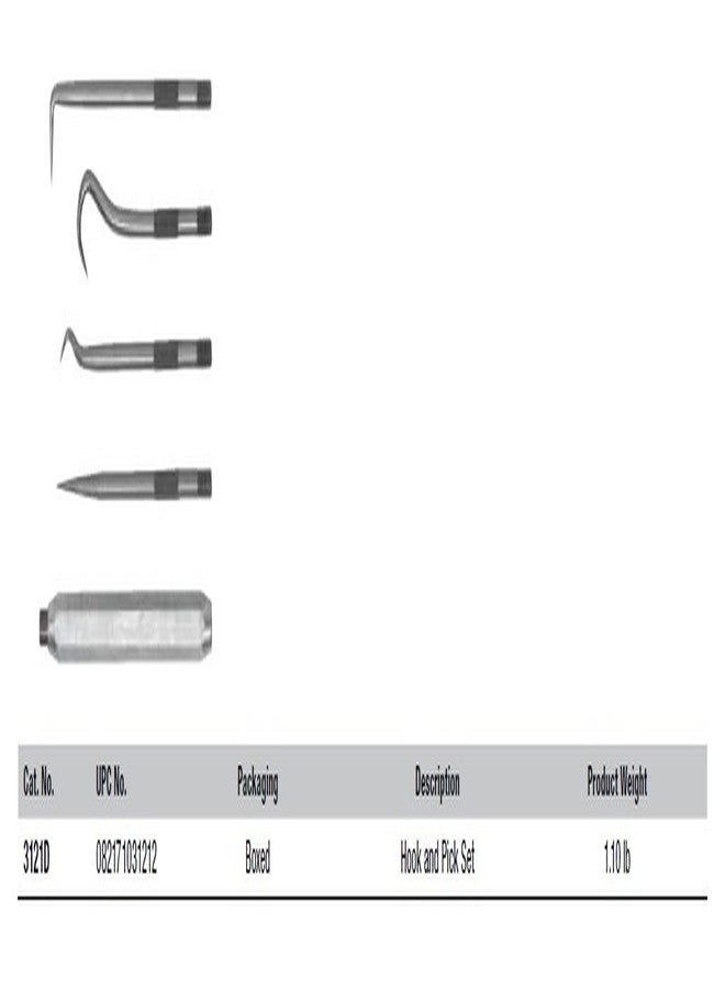 GEARWRENCH 5 Pc. Hook & Pick Set - 3121D - Image 2