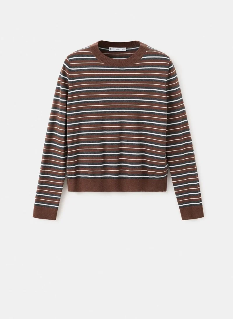 Mango  Knit striped sweater for Women | Best Price UAE