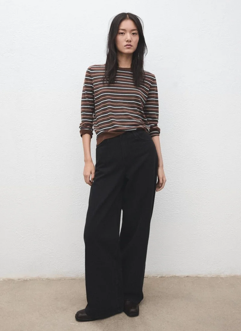 Mango  Knit striped sweater for Women | Best Price UAE