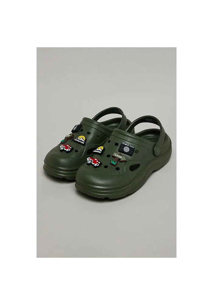 أر أند بي Charm Detail Slingback Clogs