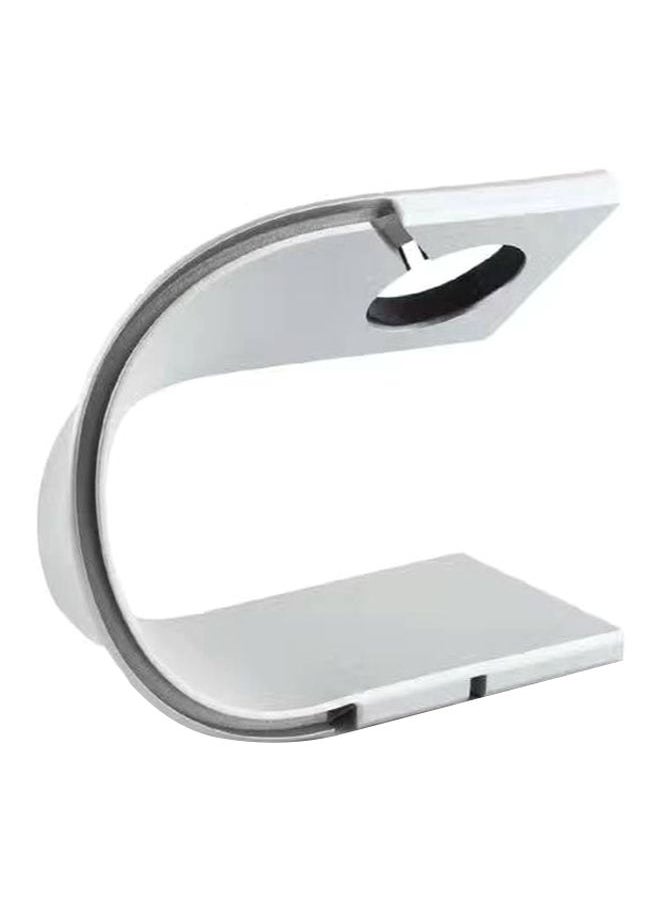 Captaintech Watch Stand For Apple Silver  - Image 1