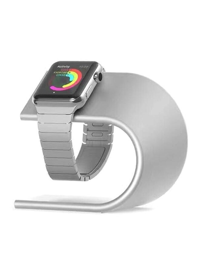 Captaintech Watch Stand For Apple Silver  - Image 2