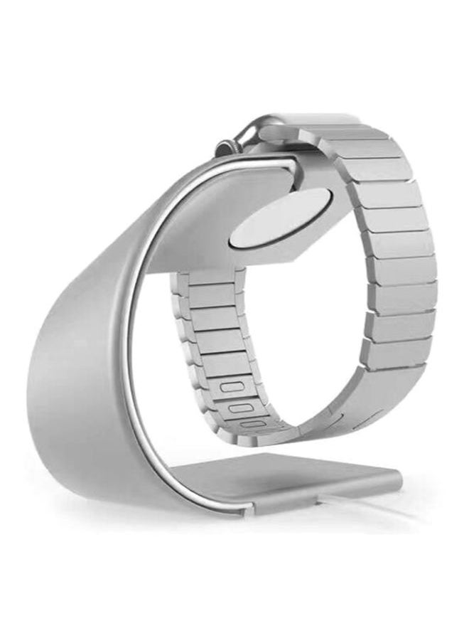 Captaintech Watch Stand For Apple Silver  - Image 3