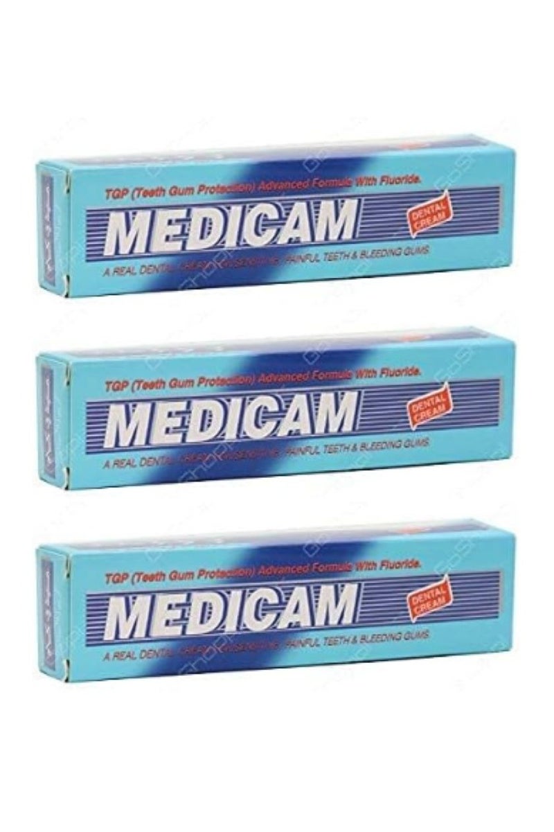 Dental Cream Toothpaste 100grams 3PCS