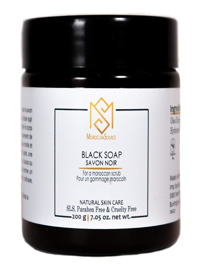 MS Moroccan Black soap with Orange blossom - Image 1