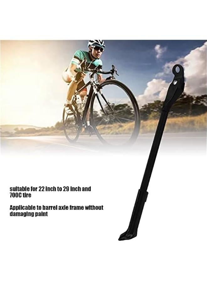 Generic Kickstand , bikes Kickstand Aluminum Alloy , Non slip Rear Kickstand for 22 Inch to 29 Inch 700C Tire for Wheel Mountain Bike/Road /Adult Bike/Sports bikes - Image 2