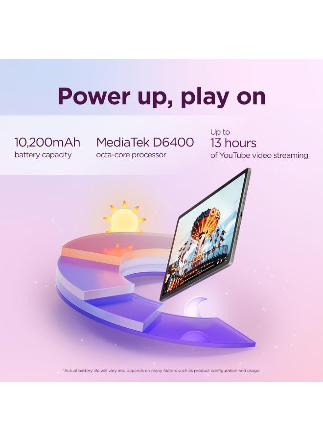 Lenovo Idea Tab Plus Tablet | 12.1 Inch 2.5K LCD Display | 16:10 | MediaTek Dimensity 6400 | Integrated Arm Mali-G57 Graphics | 8GB RAM | 256GB Memory | Android 15 | Sand Rose Colour | Includes Pen - Middle east version - Image 5