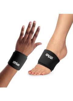 Strive Strive Wrist Ice Pack Wrap, Hot & Cold Therapy Pain Relief Gel Compression for Rheumatoid Arthritis, Tendinitis, Carpal Tunnel Pain, Injuries, Swelling, Bruises (2-Pack) 