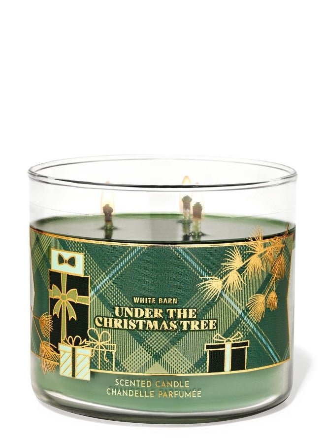 Bath & Body Works Under the Christmas Tree 3-Wick Candle  - Image 2