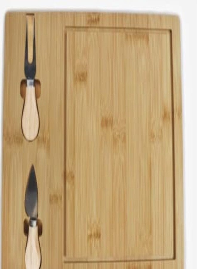 DREWIT STAR Wood Pizza Cheese Home Creative Cutting Board Kitchen Chopping Board Solid Wood Cake Plate (Square Cheese Board) - Image 1